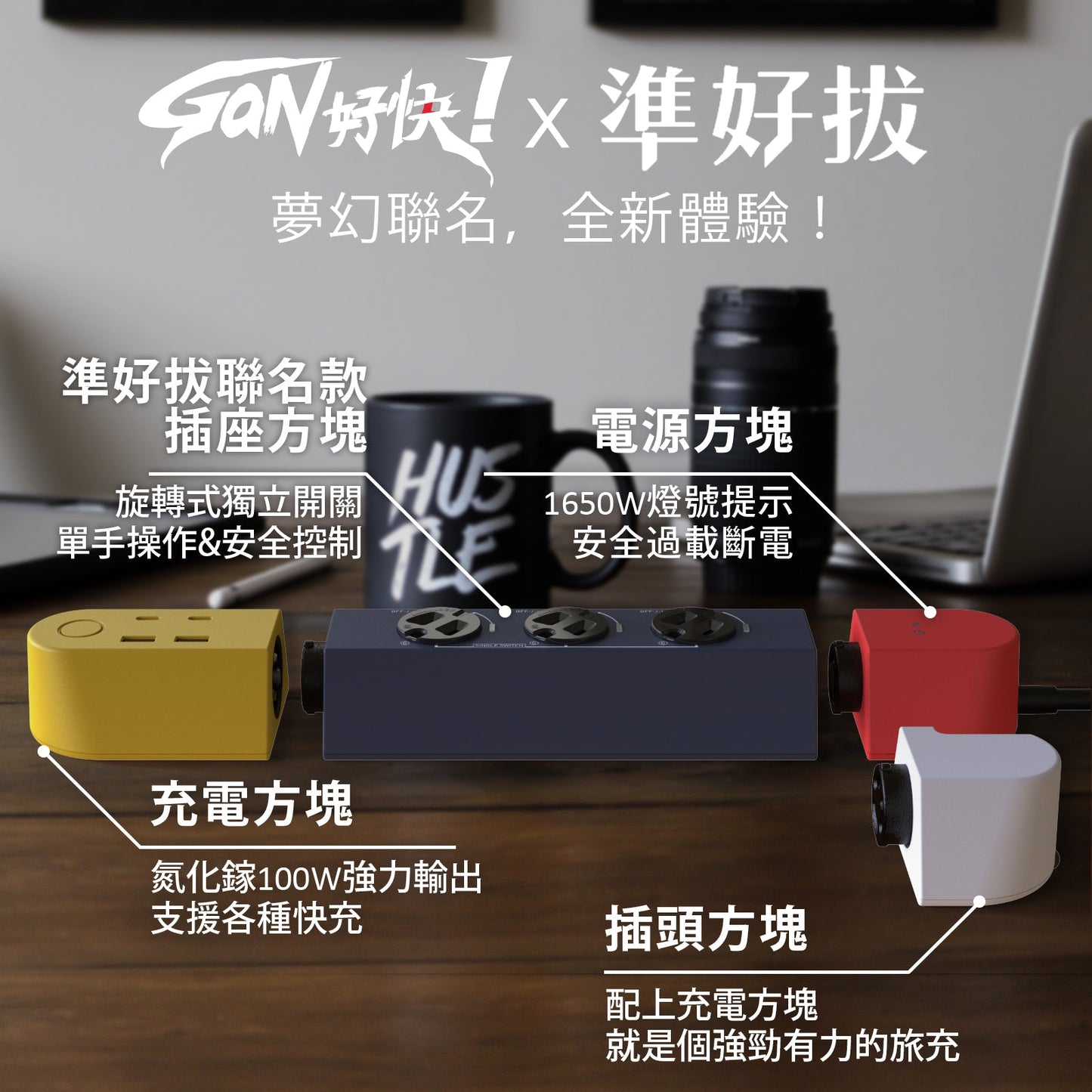 GaN is so fast! Socket Cube - Zhuhaohaoba joint limited edition (hot and available now!)