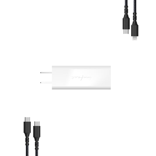 GaN is so cool! PD3.0 65W dual-wire combination package