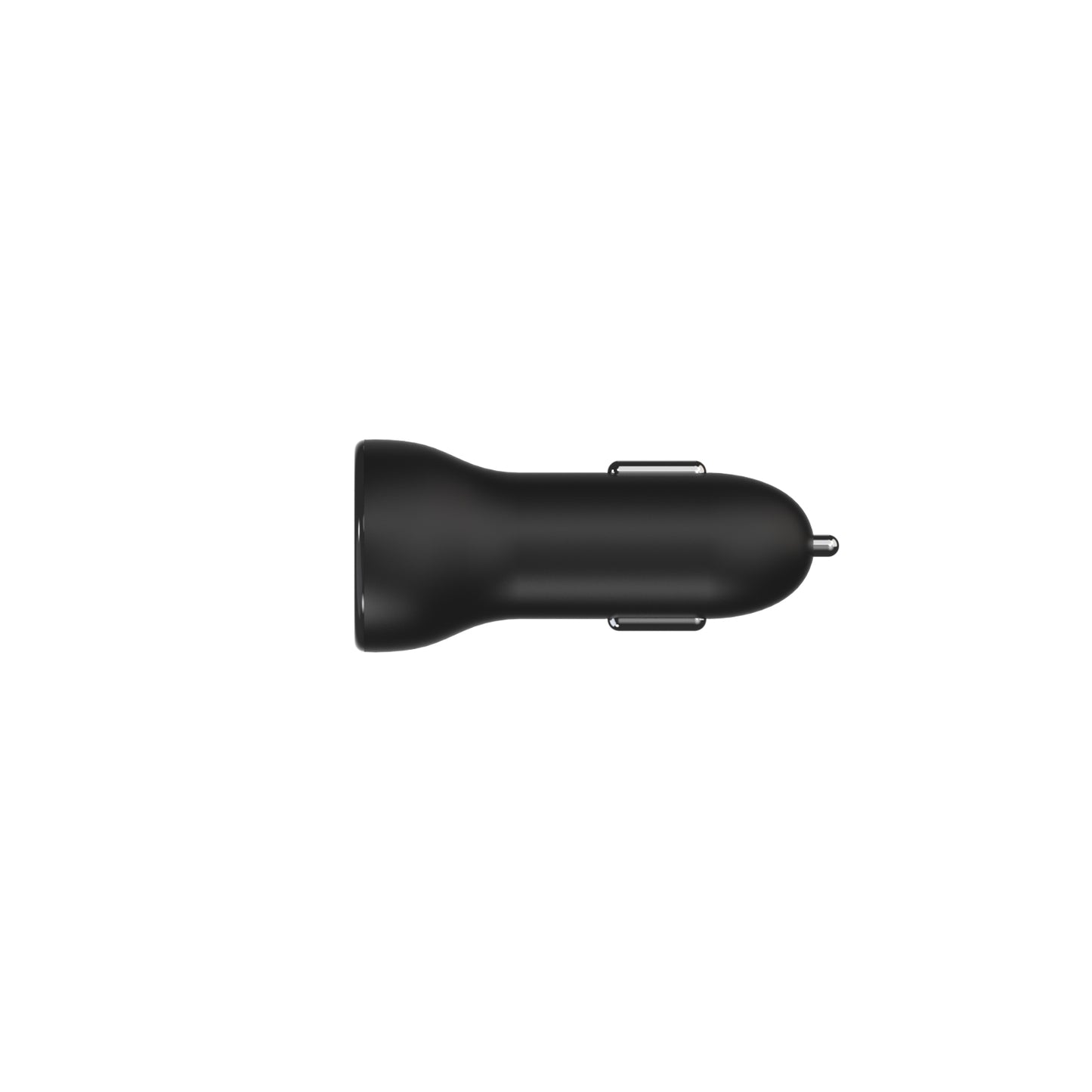 QC3.0 dual-hole USB black flash speed car charger