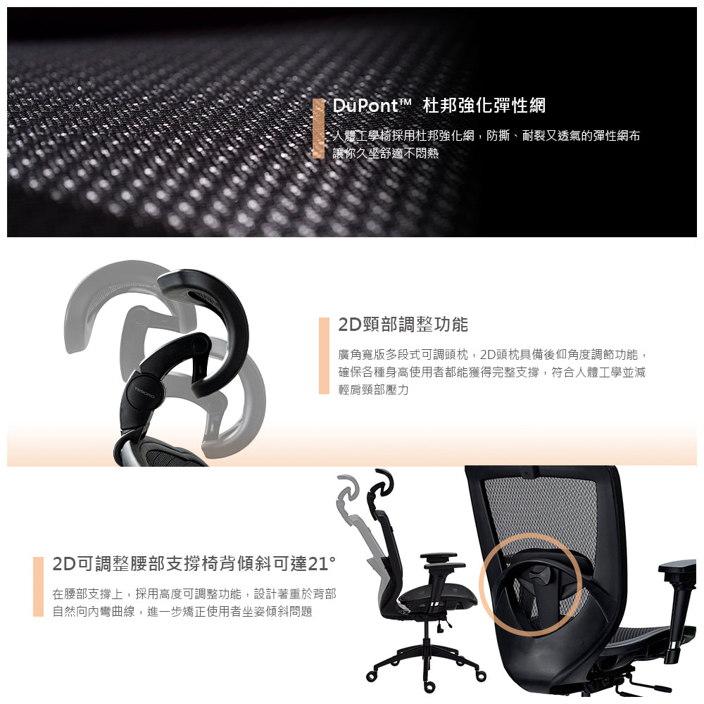 人體工學椅（Alphaeon e3）